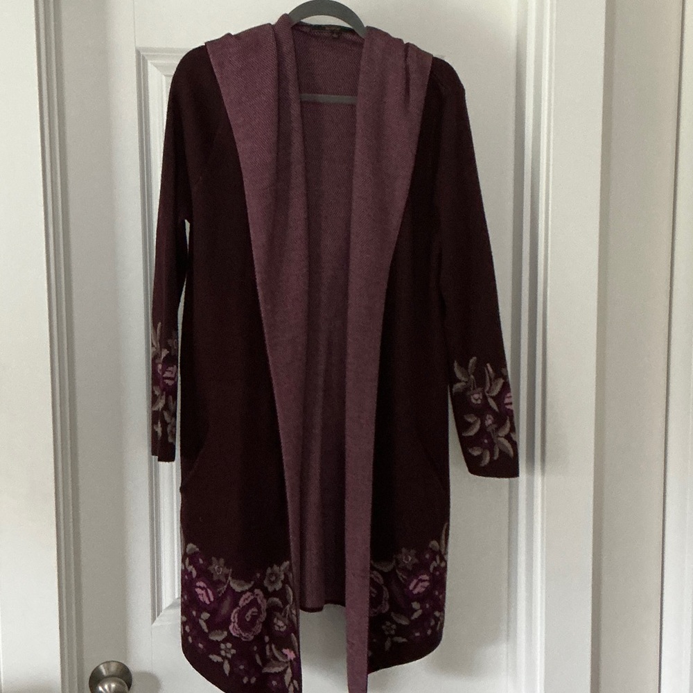 Maxsport Open Front Cardigan Sweater Size L